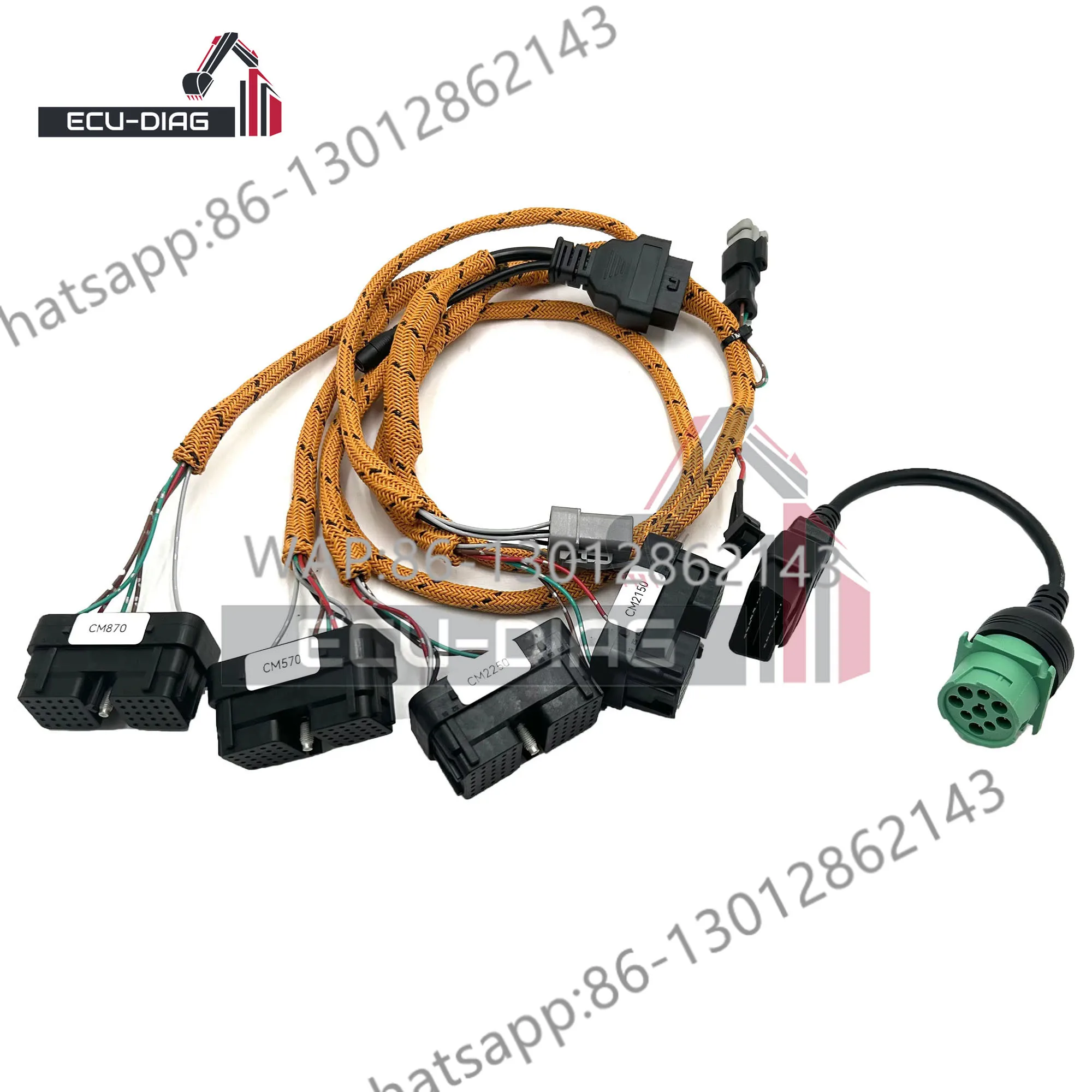 CM2150 program diagnostic cable CM570 CM870 CM850 CM876 CM2250 diesel engine detection harness