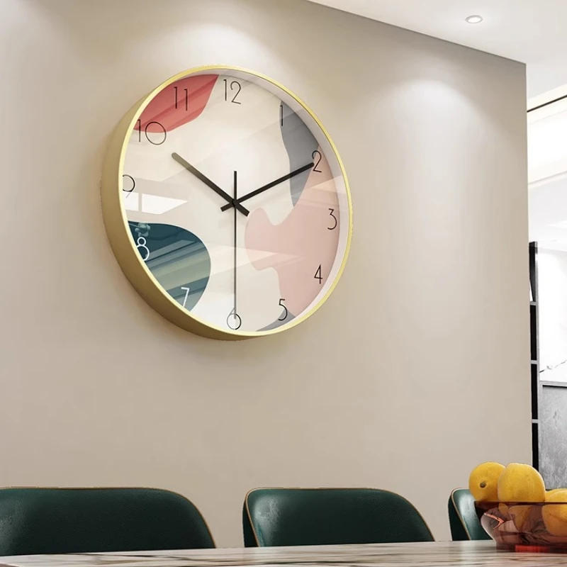 Nordic Fashion Wall Clocks Design Creative Alarm Minimalist Aesthetic Silent Wall Clocks Simple Korean Reloj De Pared Home Decor