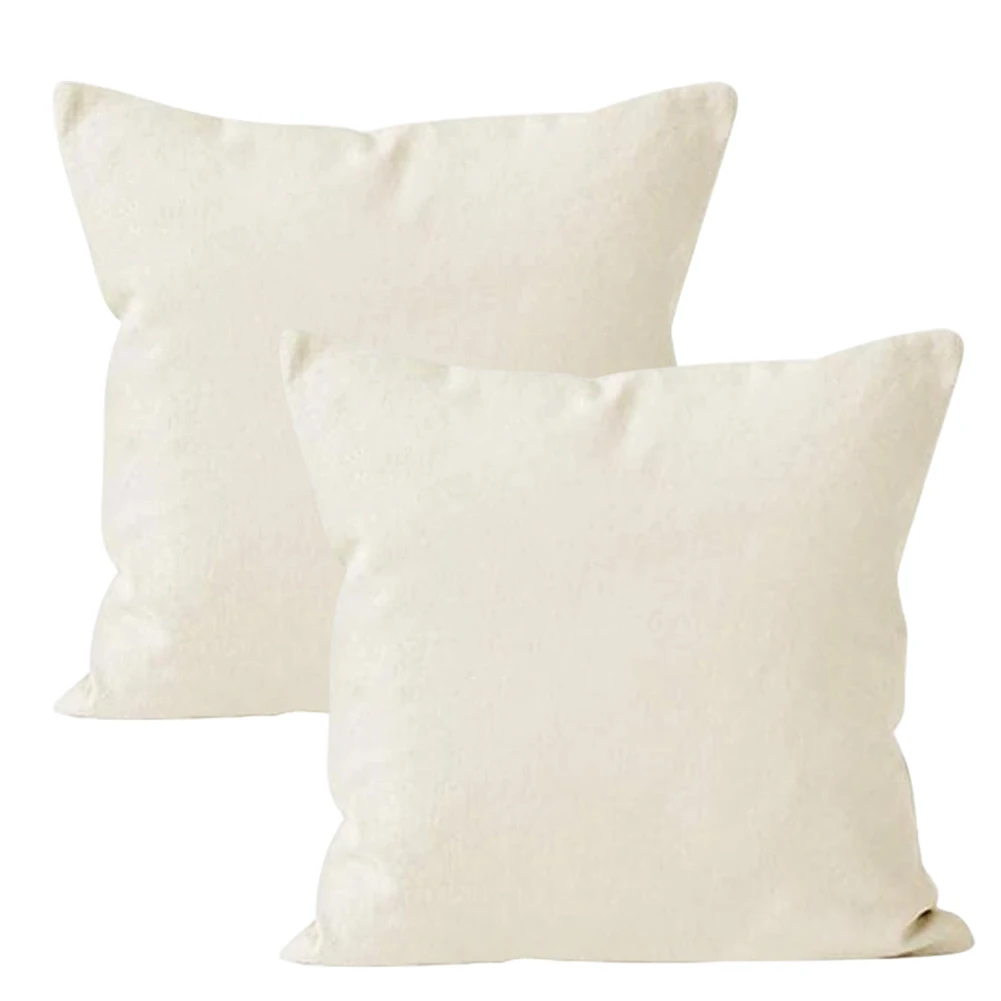 Sofa Slipcovers 45*45 Cm Linen Pillow Covers High-quality Linen Fabric Modern Elegant Design Snug Fit Construction