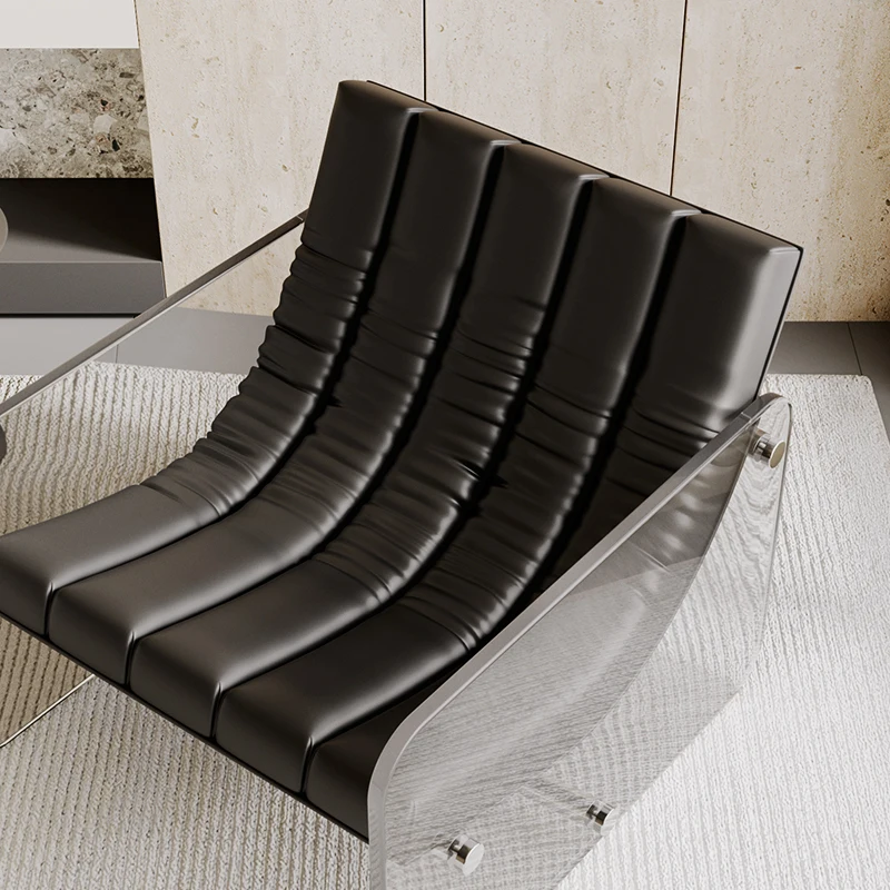 أناقة مصمم كراسي غرفة المعيشة رخيصة الحديثة الاسترخاء تصميم كراسي غرفة المعيشة مريحة الأسود Sillones Modernos أثاث المنزل