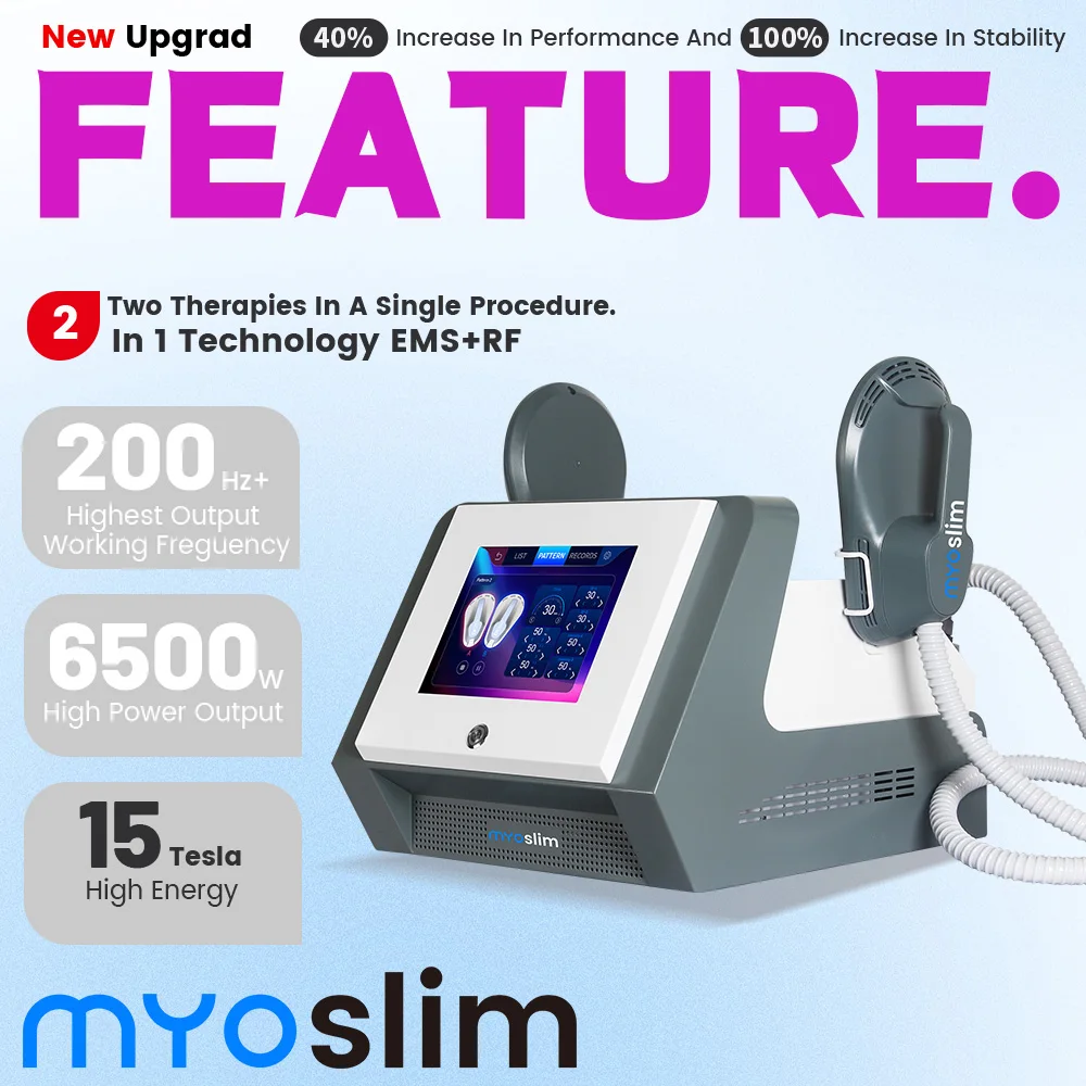 

Неинвазивный станок для похудения MYOSlim эффективно уменьшает толстые тренировки глубоких мышц и глубокую стимуляцию.