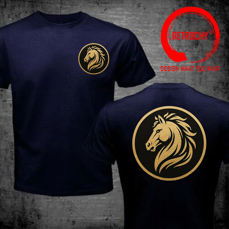 Horse Year T-Shirt Dad Birthday T Shirt Women Men High-quality Premium Cotton Short Sleeve Tee Shirt Mens Fashion Casual Clothes