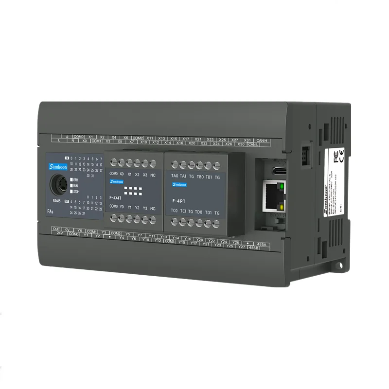 

Samkoon PLC FAs Series Standard PLC Main Module FAs-50MT-AC-E FAs-50MT-AC-N FAs-50MR-AC-E FAs-50MR-AC-N