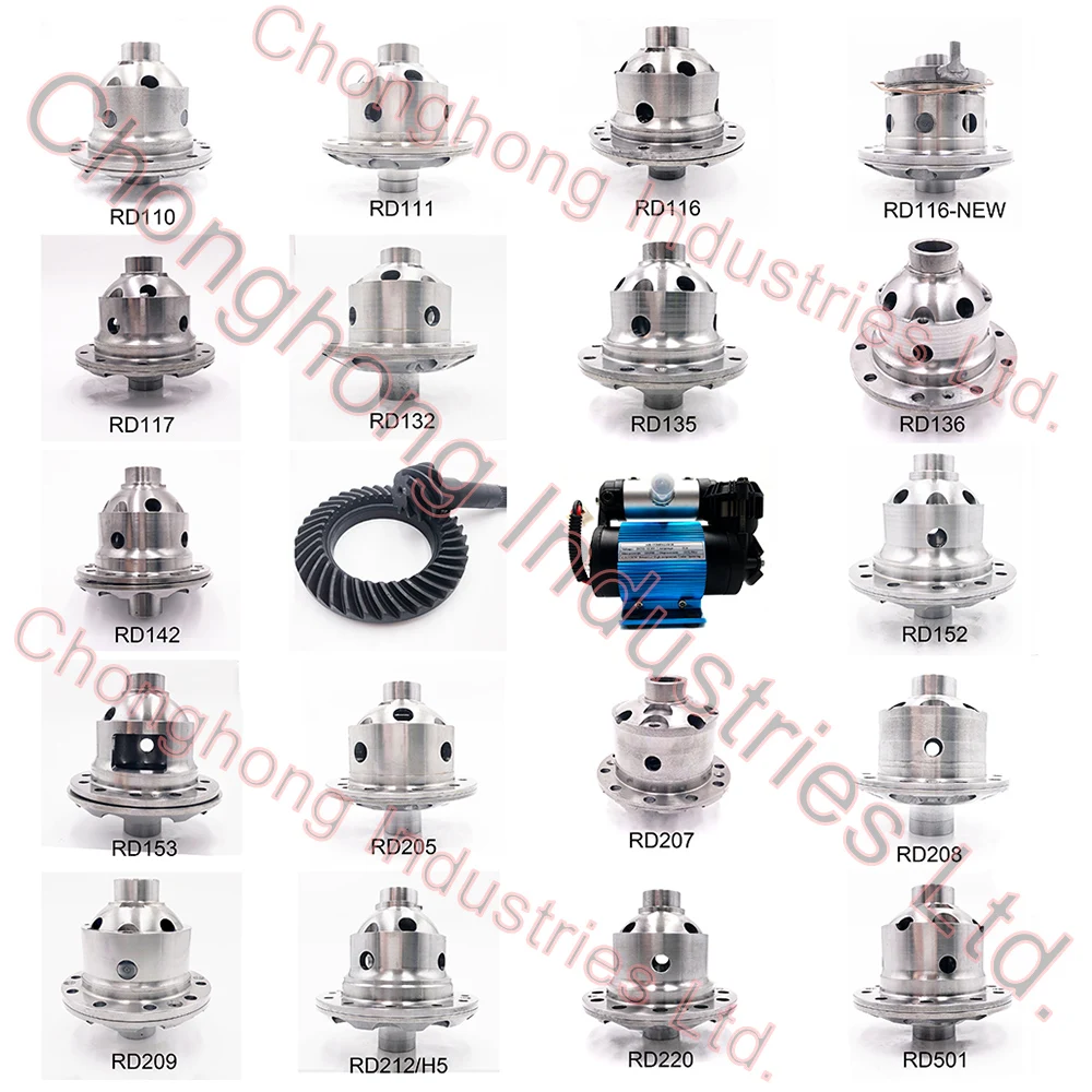 

Пневматический блокиратор дифференциала RD136 Heavy Duty с 9 болтами и 31 шлицом для внедорожников 4x4, прямые поставки с завода в Китае, лучшая цена