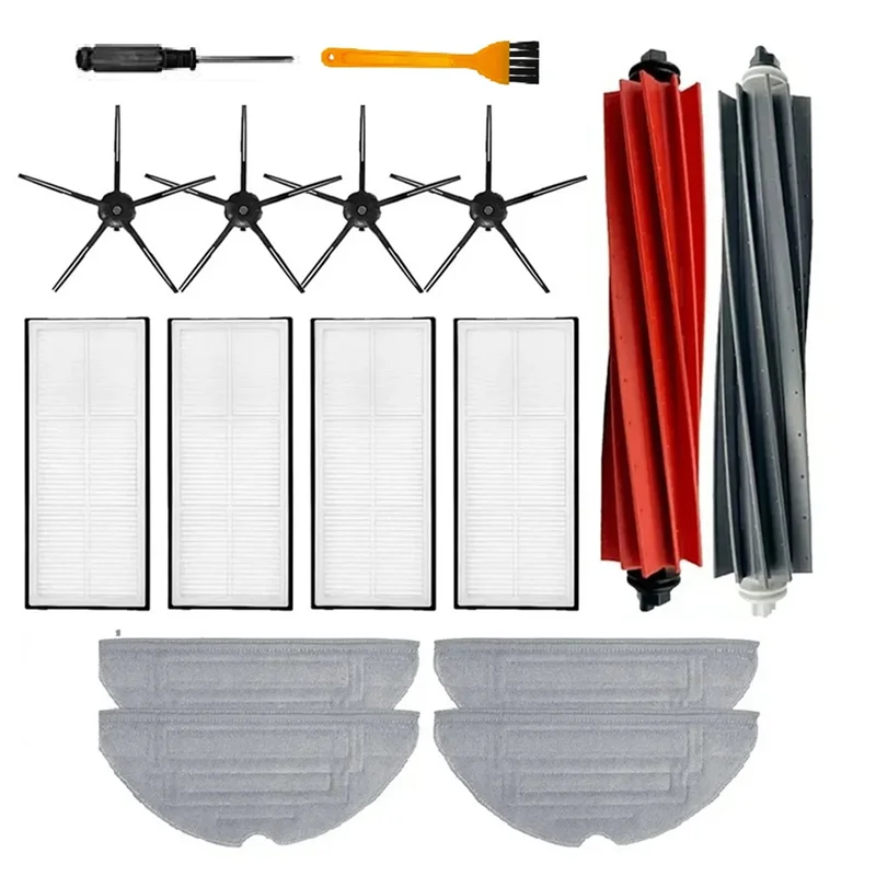 B98A-الفرشاة الدوارة الرئيسية فرشاة جانبية ممسحة القماش لـ Roborock S8 S8 Pro Ultra S8 + S8 + Pro ملحقات المكنسة الكهربائية #2