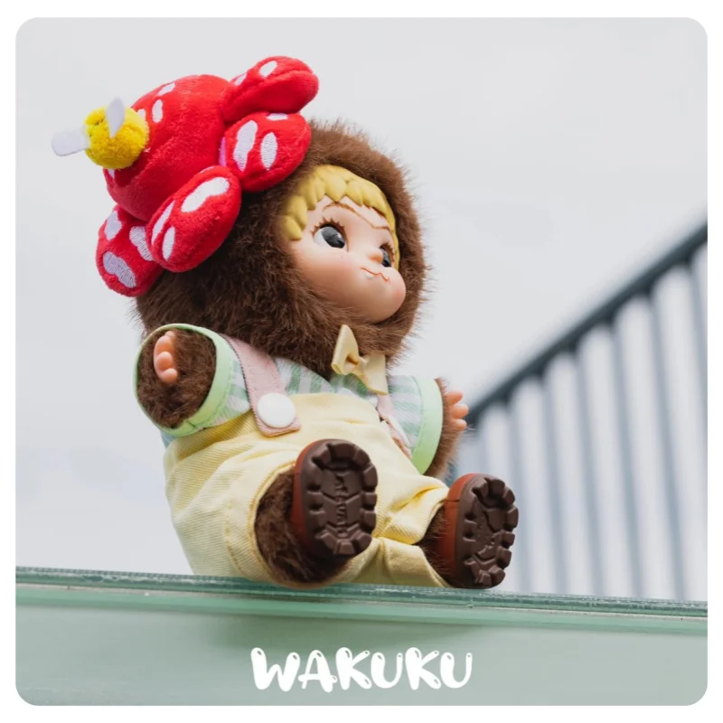 Spot Wakuku Global Limited Edition Plush Blind Box Doll Flower Gentleman Hangcard And Us Limited Edition Dinosaur Hangcard Trend