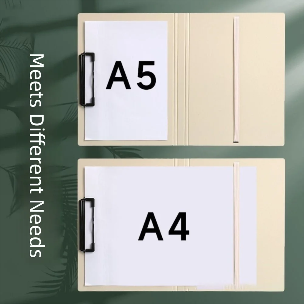 

New Portable Foldable Folders A4 To A5 Organize Artifacts File Contract Folders Versatile Folding Board Folder