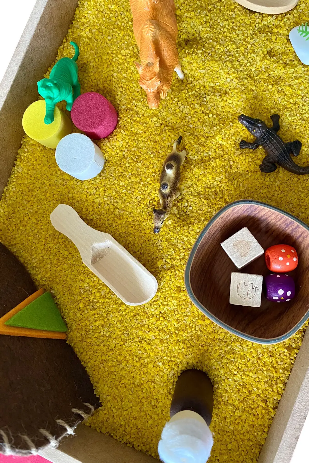 Mainan Kayu Pendidikan-Set Aktivitas Montessori