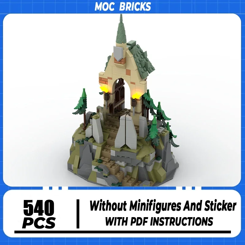 

Популярная модель фильма Moc, строительные блоки, садовый деревянный мост, технология коттеджа, модульный кирпич, сделай сам, сборка, строительная игрушка в подарок
