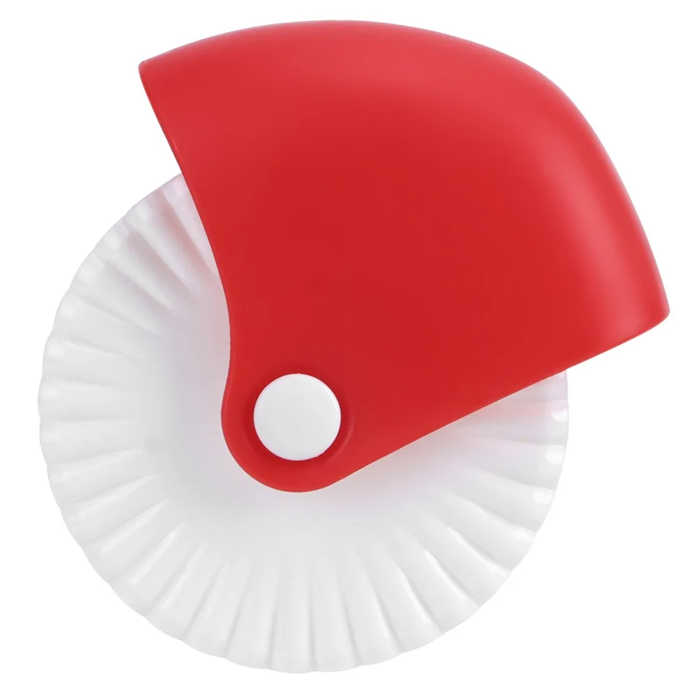 2PCS PP Multifunctional Pastry Wheel Cutter Manual Operation Precision Cutting Pizza Cutter Wheel Comfortable Grip Handle