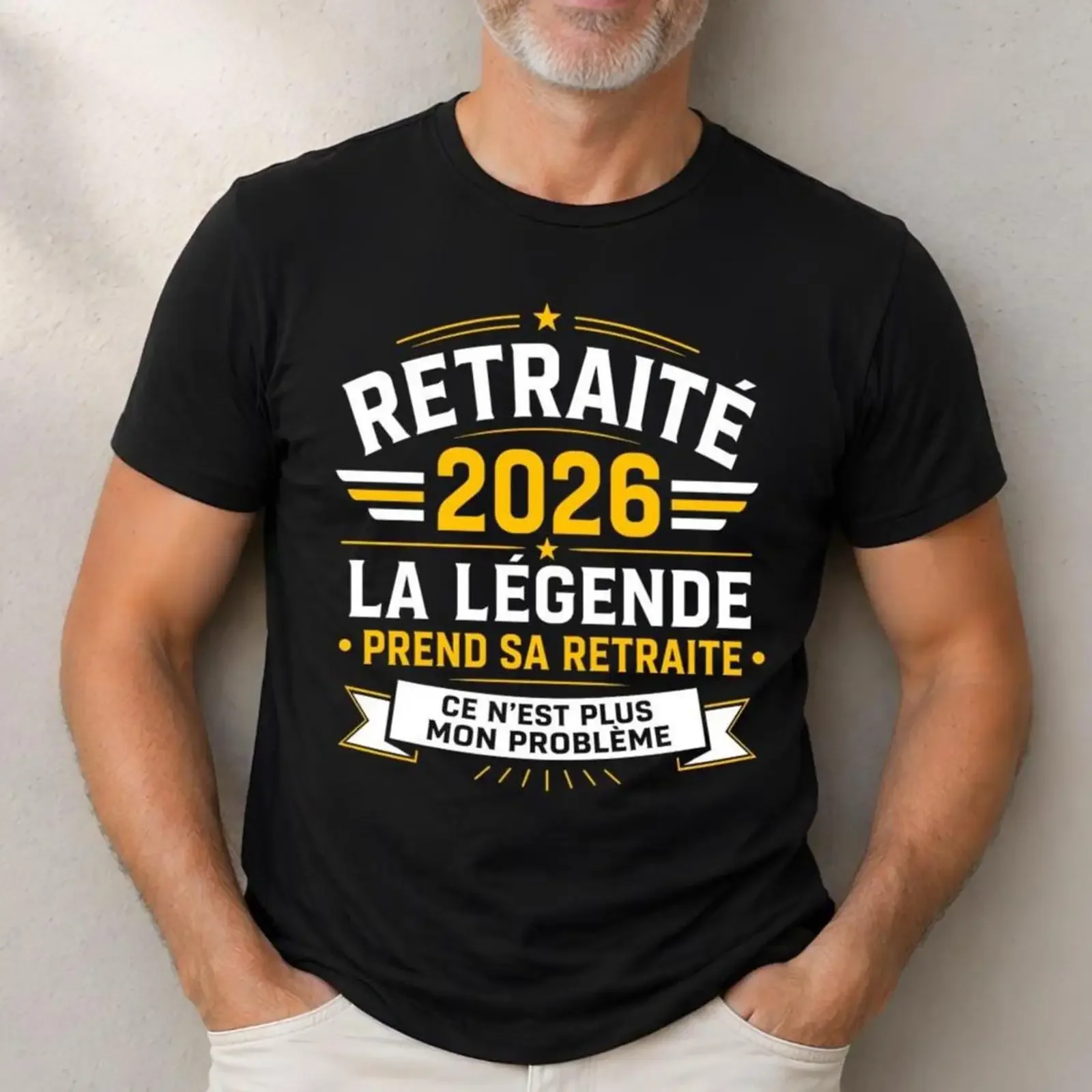 Retirement T shirt 2026 The Legend Retires Humor Future Retiree vintage Washed Versatile Unisex graphic Stylish Slightly