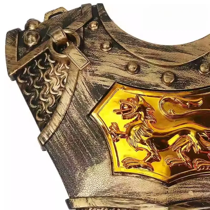 Children's Toy Armor Knight Set Boy's Ancient Dragon Knight Costume Warrior Outfit Includes ield And Sword for Kids