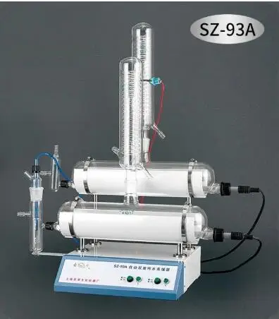 Quartz Automatic Pure Water Distiller Double Distillation Lab Use SZ-93A