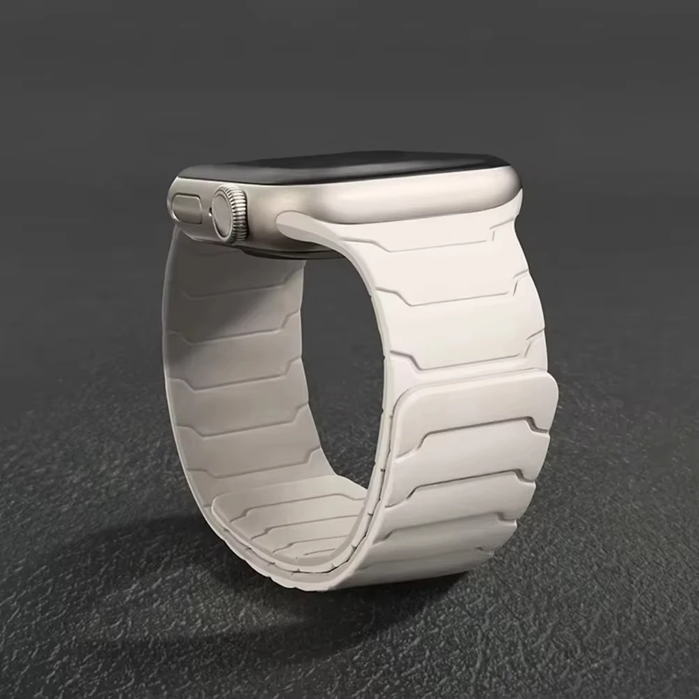 Magnetisches Armband für Apple Watch 44mm 40mm 46mm 45mm 49mm 42mm 41mm Correa Armband iWatch Series 11 10 SE 9 8 7 6 Ultra 3 2 – Detail 28