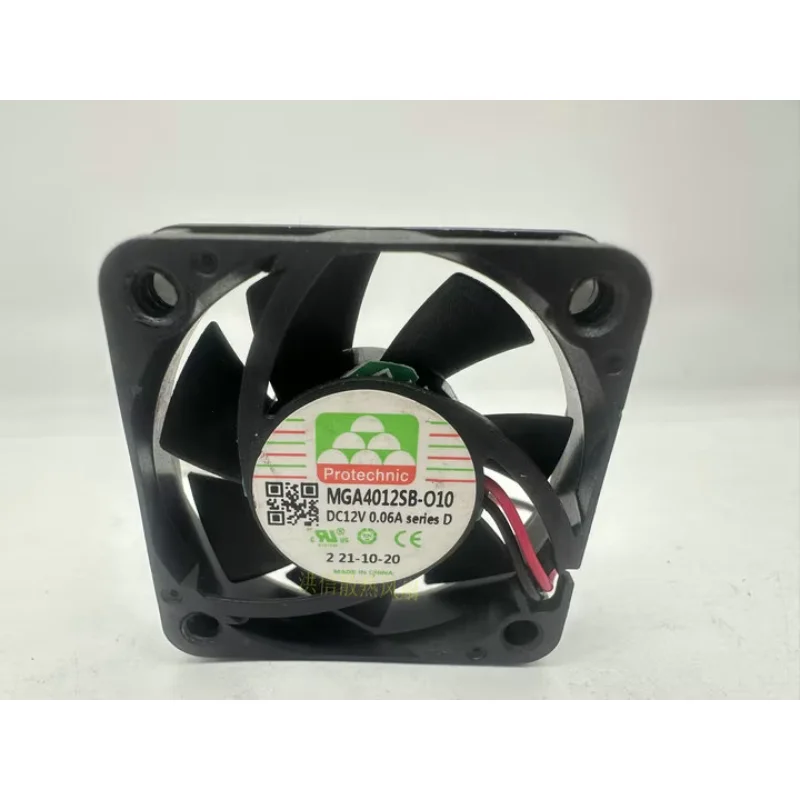 MAGIC MGA4012SB-O10 DC 12V 0.06A 40x40x10mm 2-Wire Server Cooling Fan