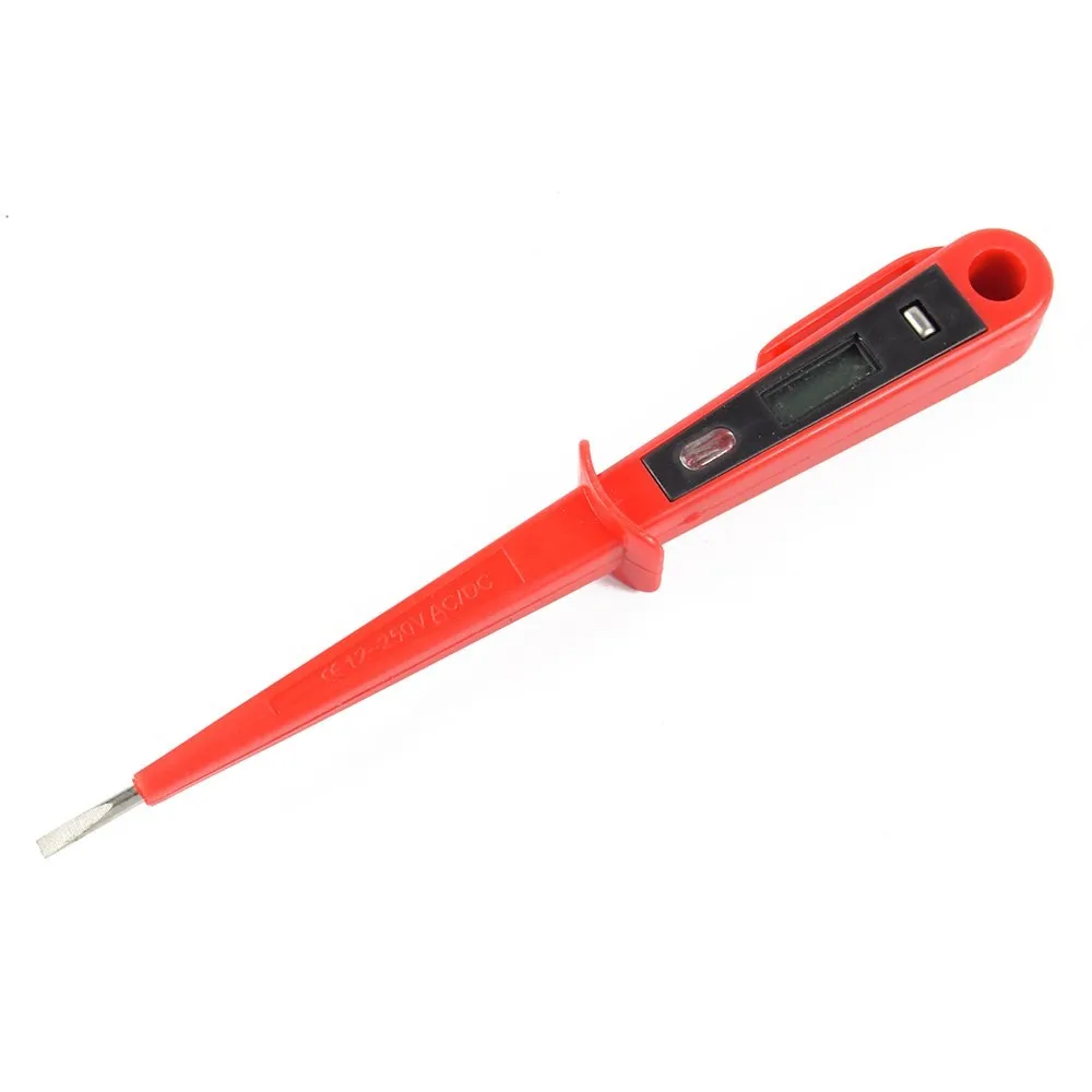 Multifunctional Digital Display Induction Test Pen Voltage Meters12-250V Pronounce Voltage Meters Electric Voltage Tester