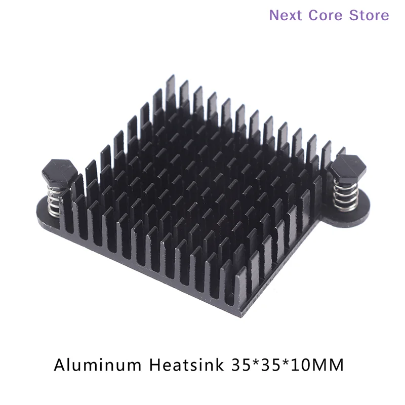 1Pc Aluminum Heatsink Cooling Pad 35*35*10MM South North Bridge Chipset Radiator