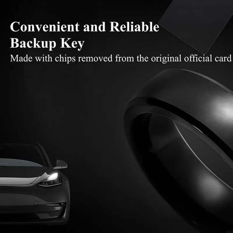 

462A Handmade Zirconia SmartRingsAccessories Key Card Keyless Entry for Car 3/Y