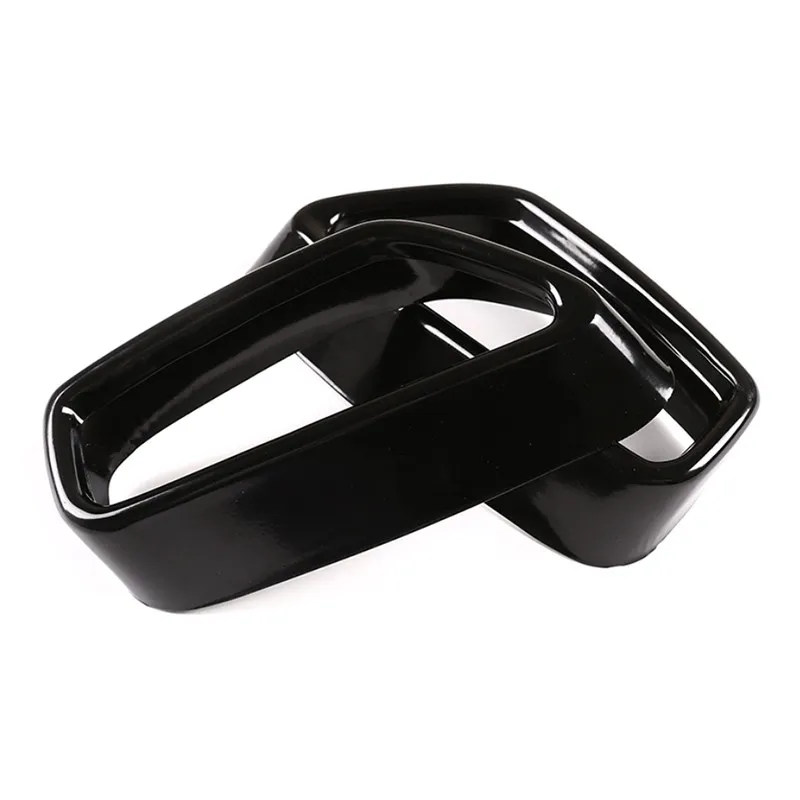For BMW 5 6 Series GT G30 G38 G32 18-21 Car Accessories Stainless Steel Glossy Black Tail Muffler Exhaust Pipe Output Cover Trim