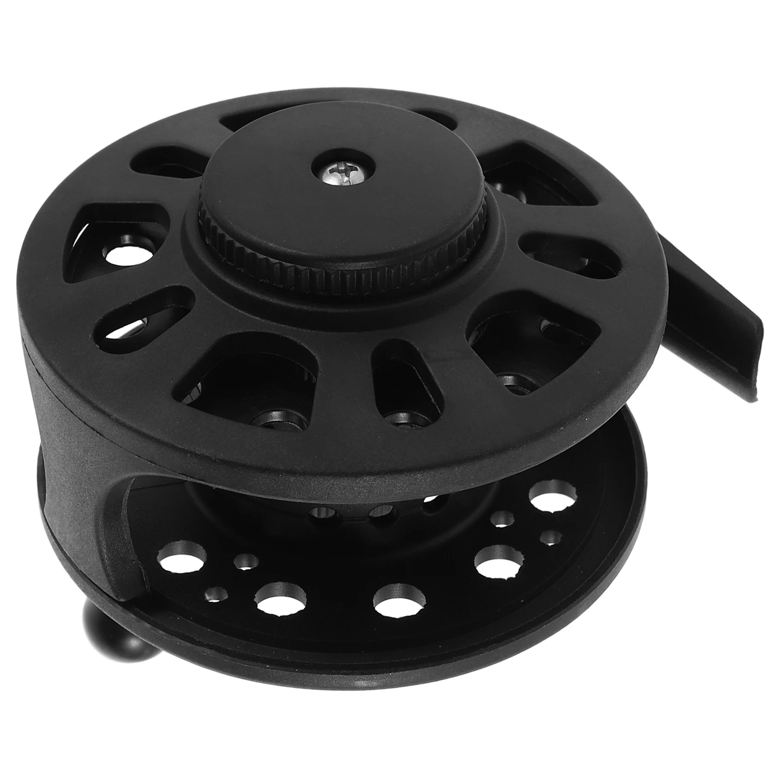 

Fly Fishing Wheel Bait Casting Reel Winter Black Handle Cover Replacement Parts ABS Plastic Durable Lightweight Saltwater