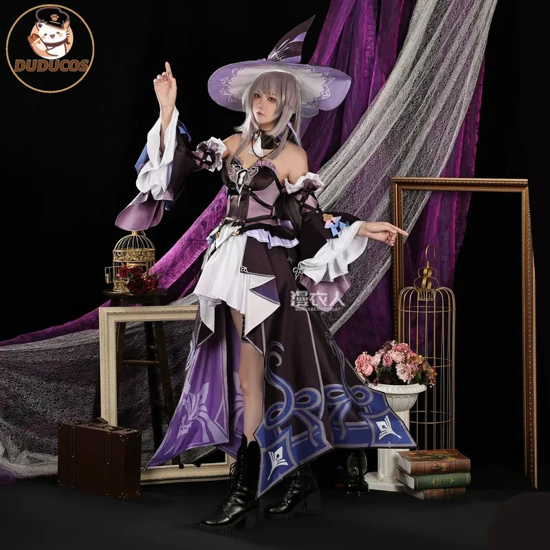 

Honkai Star Rail La Grande Herta Косплей Костюм Genius Society # Женское платье Herta 83, карнавальный костюм на Хэллоуин