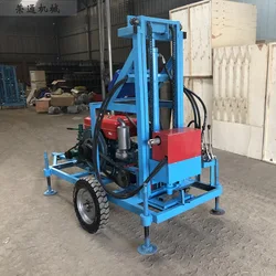 Hydraulic Portable Mine Drilling Rigs 22HP Diesel Underground Borehole Water Well Drilling Rig Machine