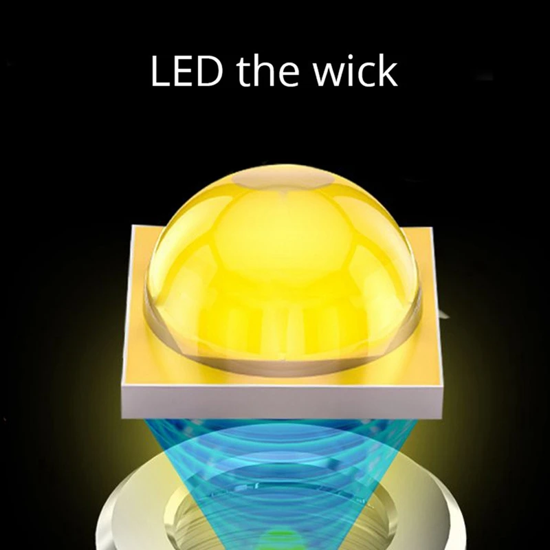 Keychain Light Outdoor Household Mini Luminous Multi-Function Red And Blue Flashing Rechargeable Flashlight