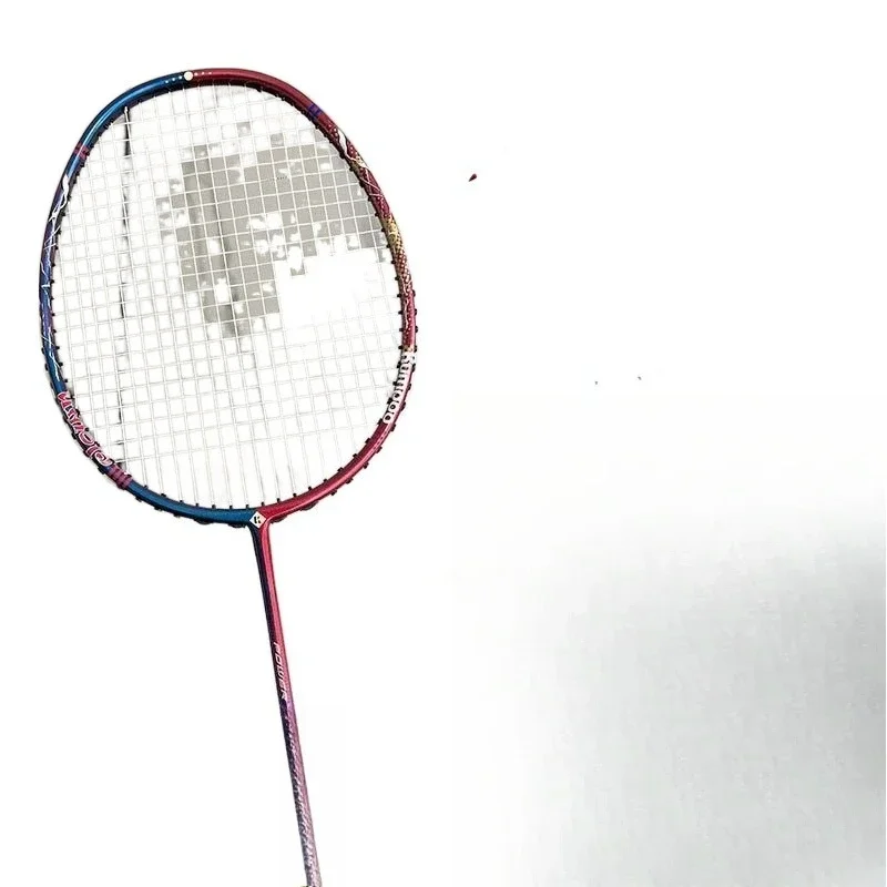 

Badminton racket smoked all carbon fiber for men and women ultra-light