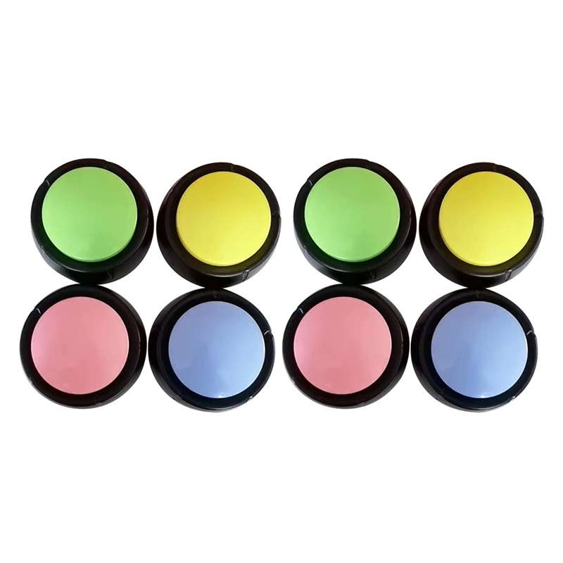 

8 шт. музыкальная шкатулка звуковая коробка записываемая голосовая звуковая кнопка товары для вечеринок кнопка связи зуммер звуковая коробка