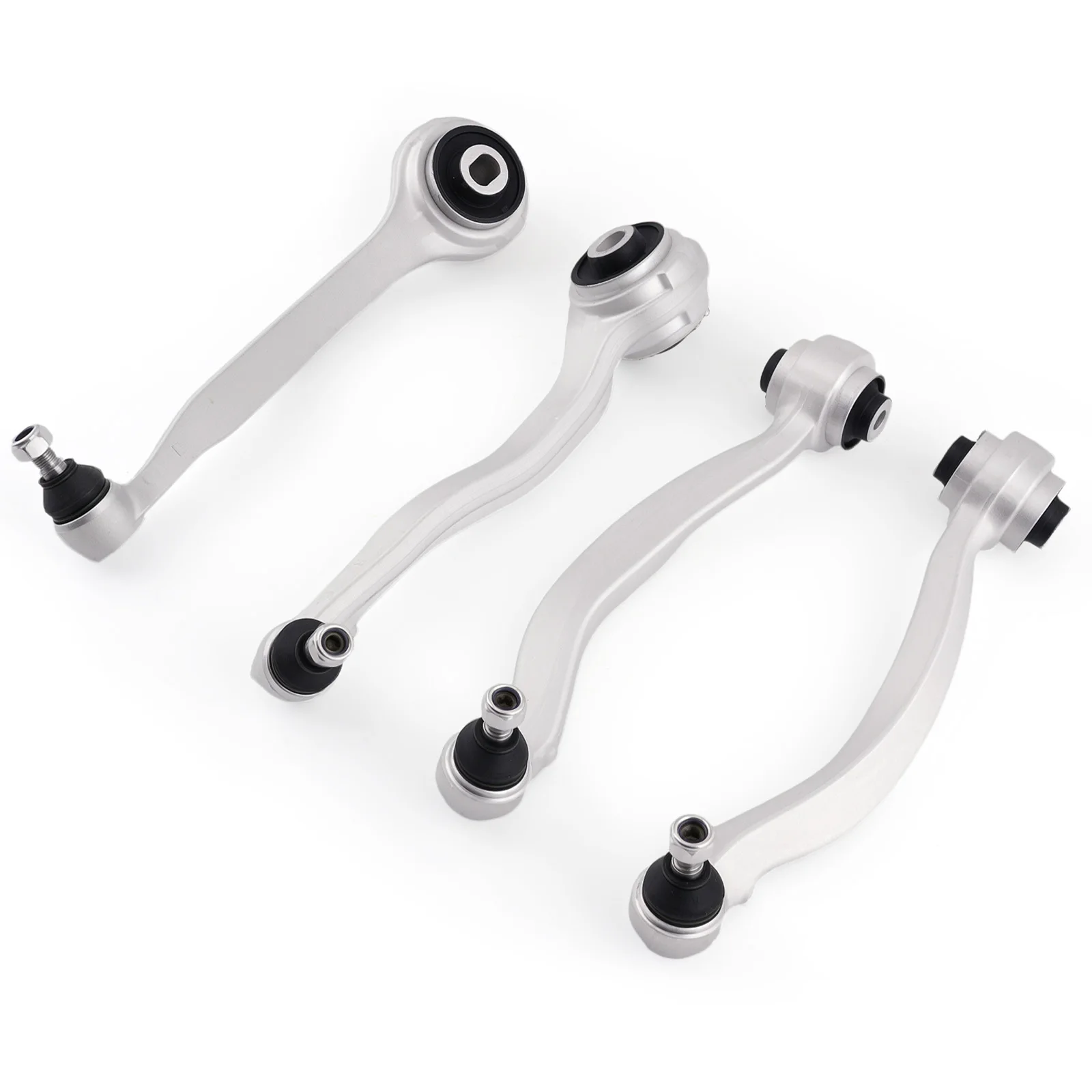 Front Upper & Lower Suspension Control Arms Set For Mercedes C Class W204 S204 2033303511 2033303511S3 2043306811