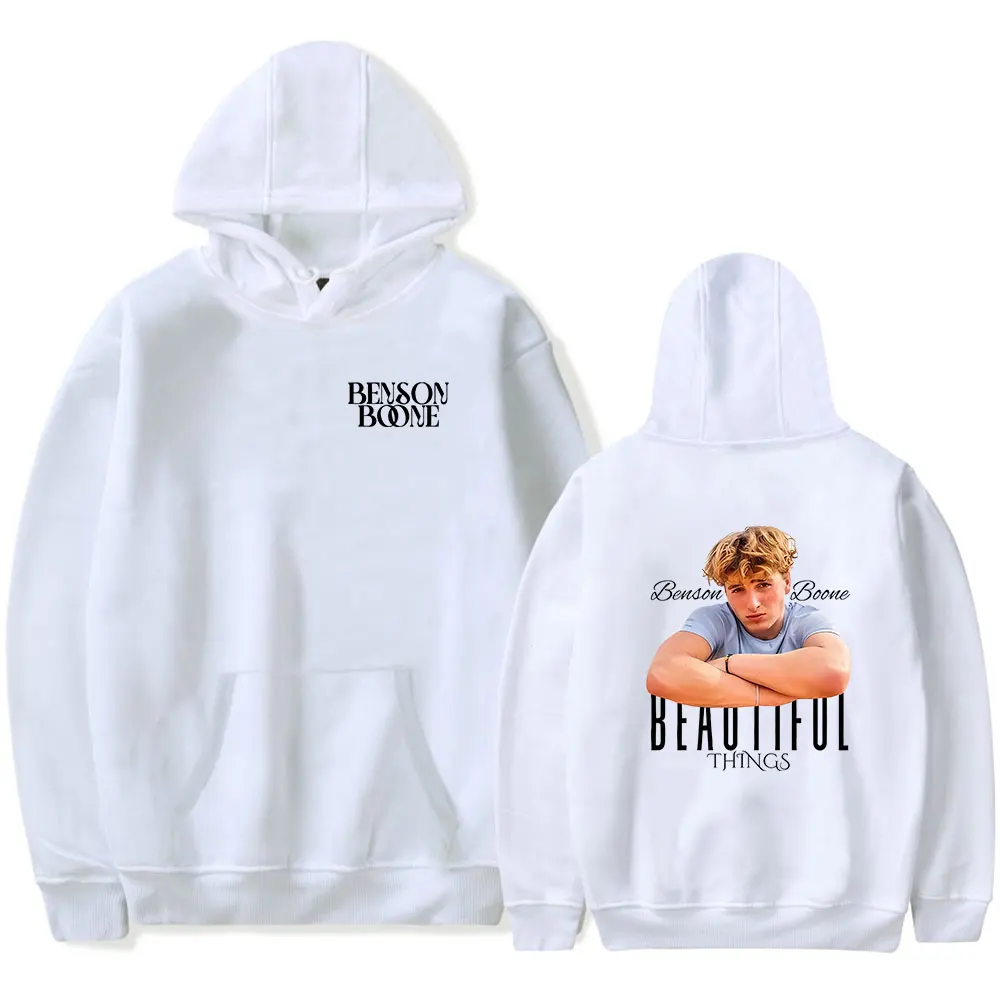 

Benson Boone merch Beautiful Things hooded drawstring pocket sweatshirt men/women Pullovers