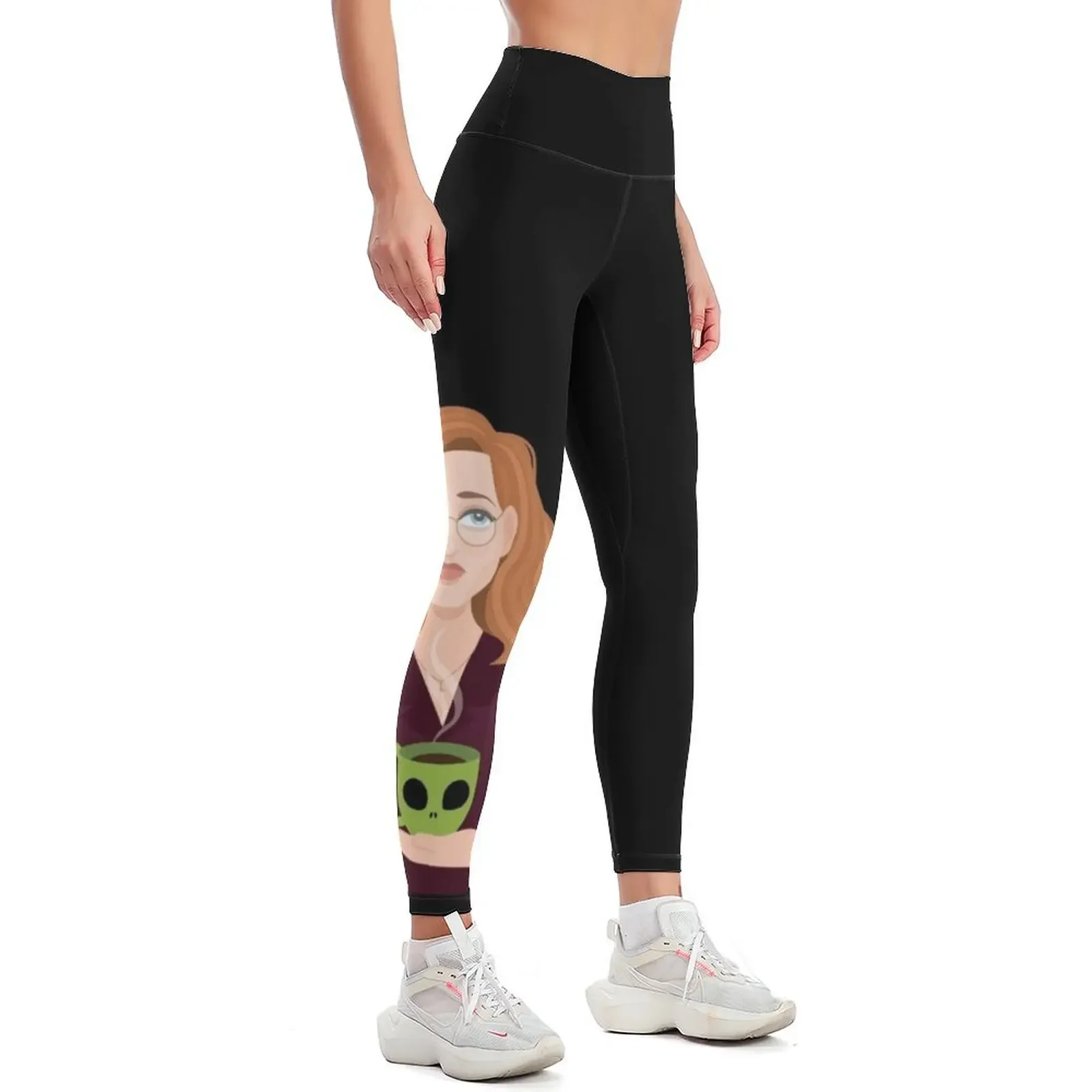 Tired Scully Leggings sporty woman gym harem pants legging push up Womens Leggings