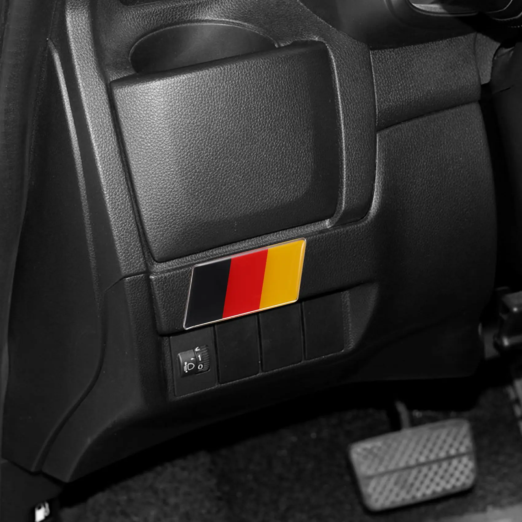 Super Sale German Flag Emblem Badge Sticker Front Grille Bumper for Car