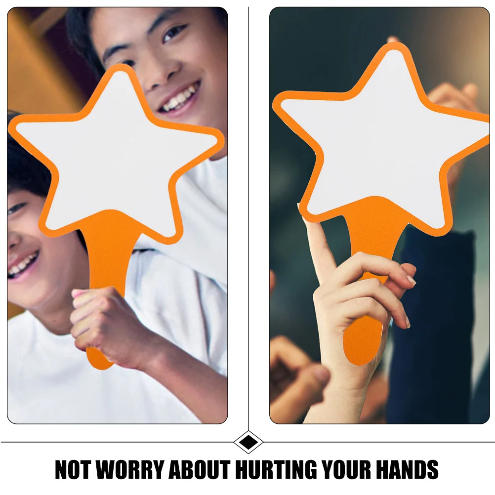 

3Pcs Multipurpose Voting Paddles Whiteboards Handheld Mini Dry Erase Scoreboards Blank Boards for Competitions and Auctions