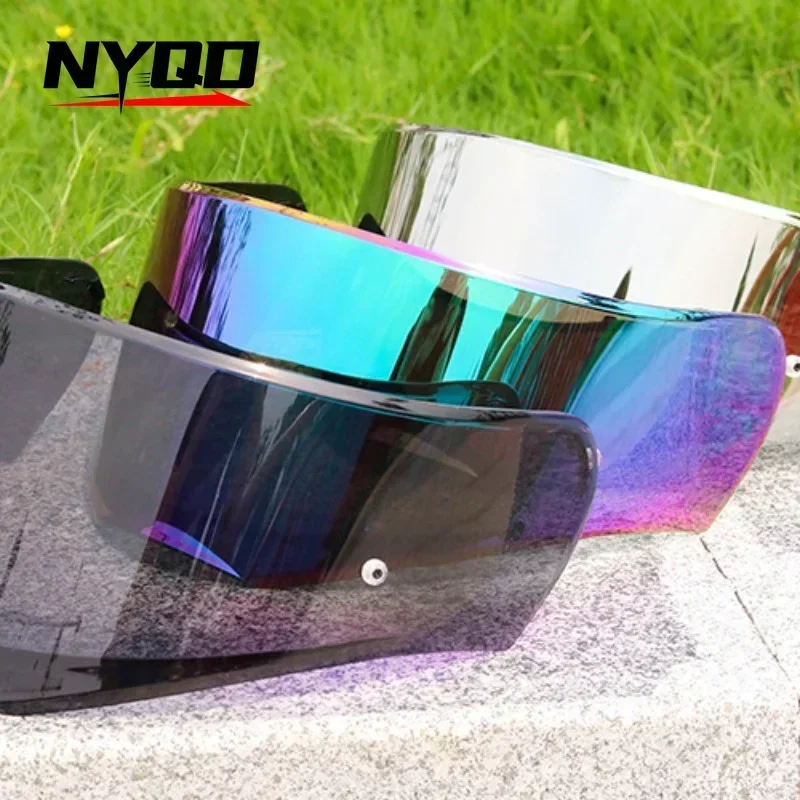 

LS2 Original Lens Ff390 Full Helmet Dedicated High-definition Sunshade Transparent Colored Silver Plated Brown Helmet Mask