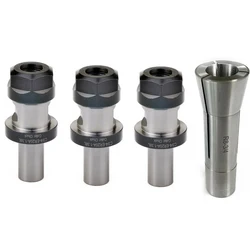 Nut Chuck Kit Carpentry Electrician Holder Machine Milling Pull Rod R8 TTS Tool For ER20 Collets Replacement