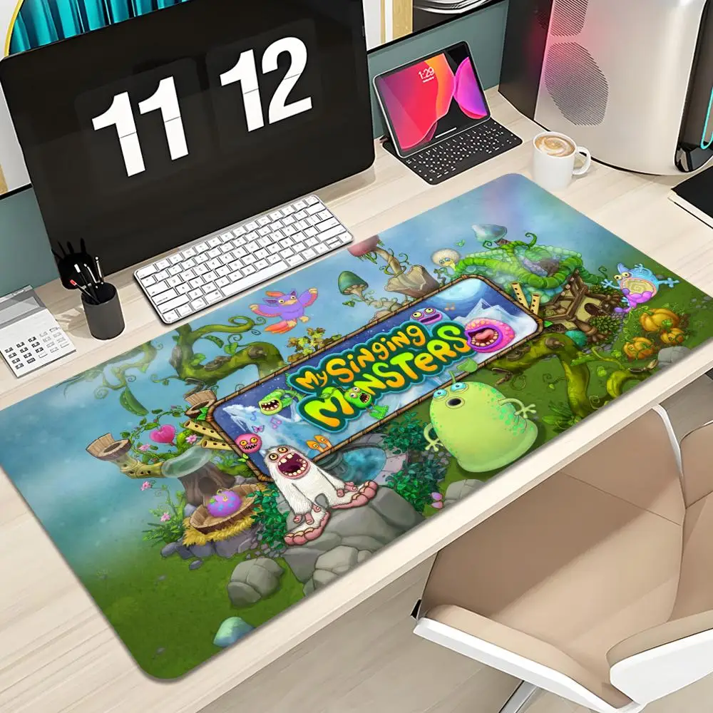 

My Singing Monsters Mouse Pad Keyboard Mousepad lauge 1200X600 mm Desk Mat PC Gamer Office Carpet Home Table pad