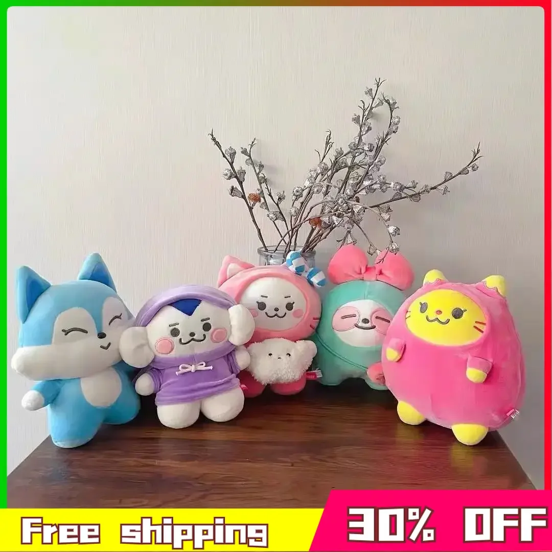 

15cm New Plush Doll Anime Figure Peripheral Cute and Soft Back Packaging Decoration Pendant Keychain Ornaments Kids Gifts Toys
