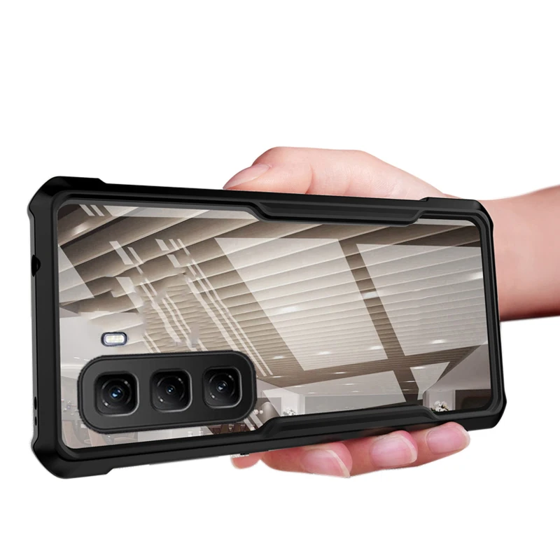 Casing Ponsel untuk Infinix Hot 60 Pro Plus 5G Casing Cangkang Pelindung Bumper Tahan Benturan Penutup untuk Infinix Hot 60i 60 Pro Plus