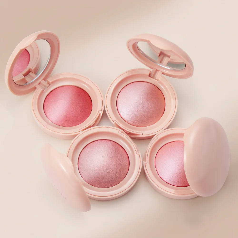 Lightweight Matte Baked Blush Natural Finish Face Makeup Pigmented Rouge For For Phofay Beauty Daily Cosmetic Item