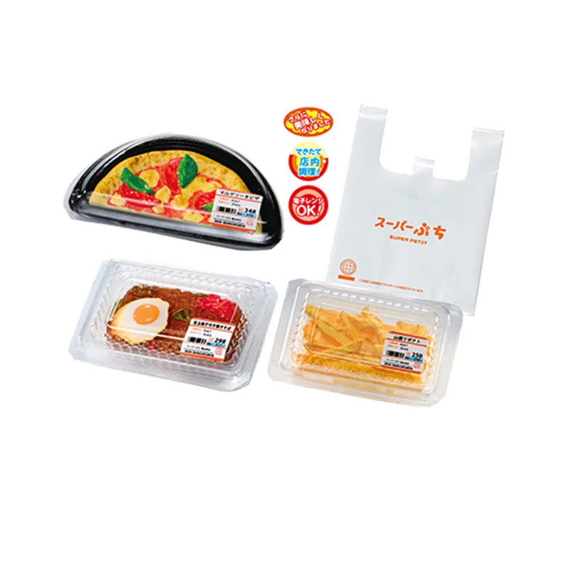 オリジナルアニメゲーム周辺機器ミニチュアシーンおもちゃスーパーマーケットデリガチャガシャポンアニメアクションモデルフィギュアコレクション