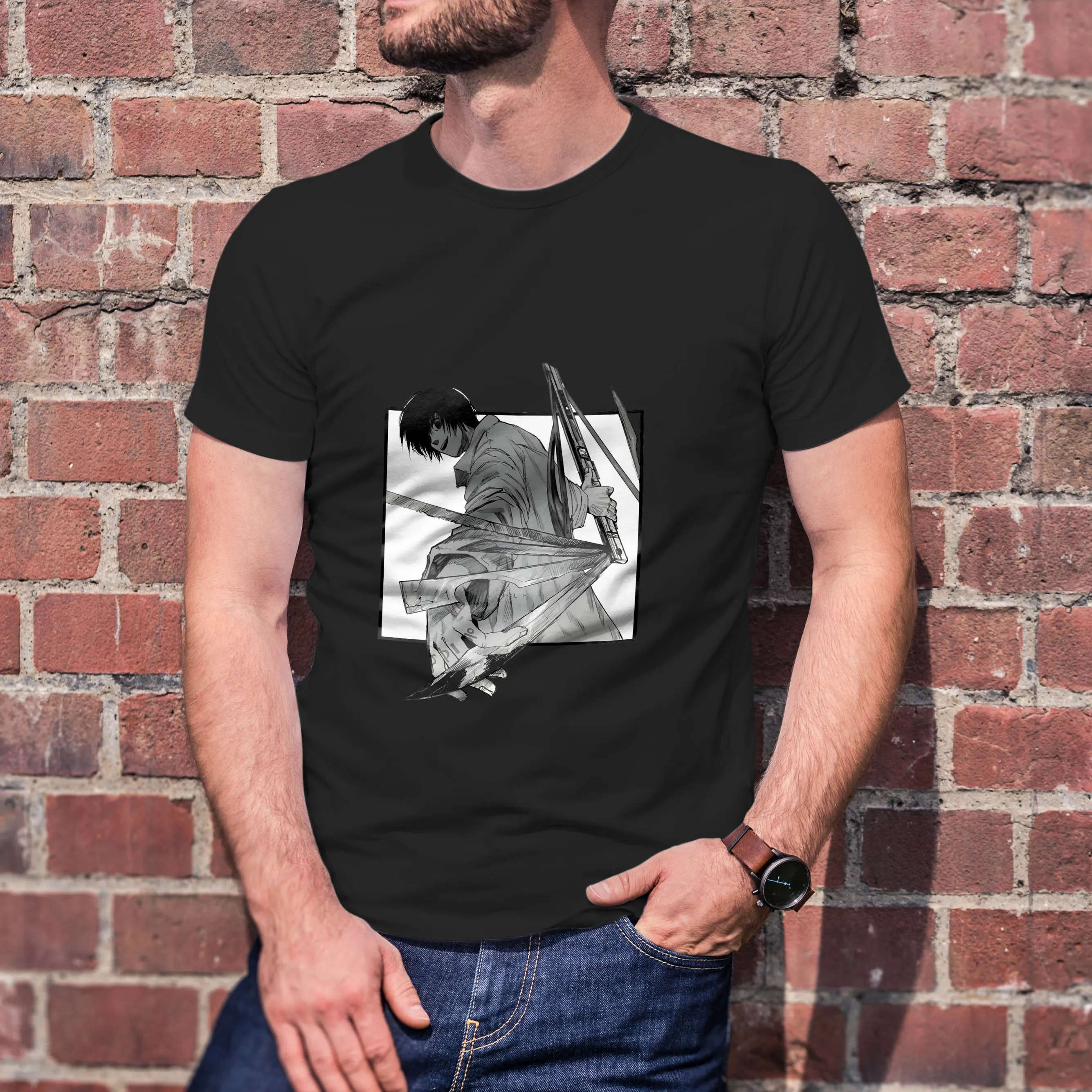 Sakamoto Days 2025 T shirt  Anime graphic men's and women's 100% cotton crewneck short-sleeved top casual breathable T-shirt