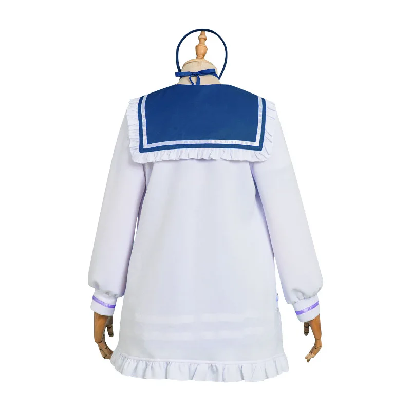 Anime Vtuber Hololive Minato Aqua Cosplay Kostuum Lolita Meisjes Sj Schooluniform Leuke Strik Plooirok Matrozenpakje Pruik Nieuwe