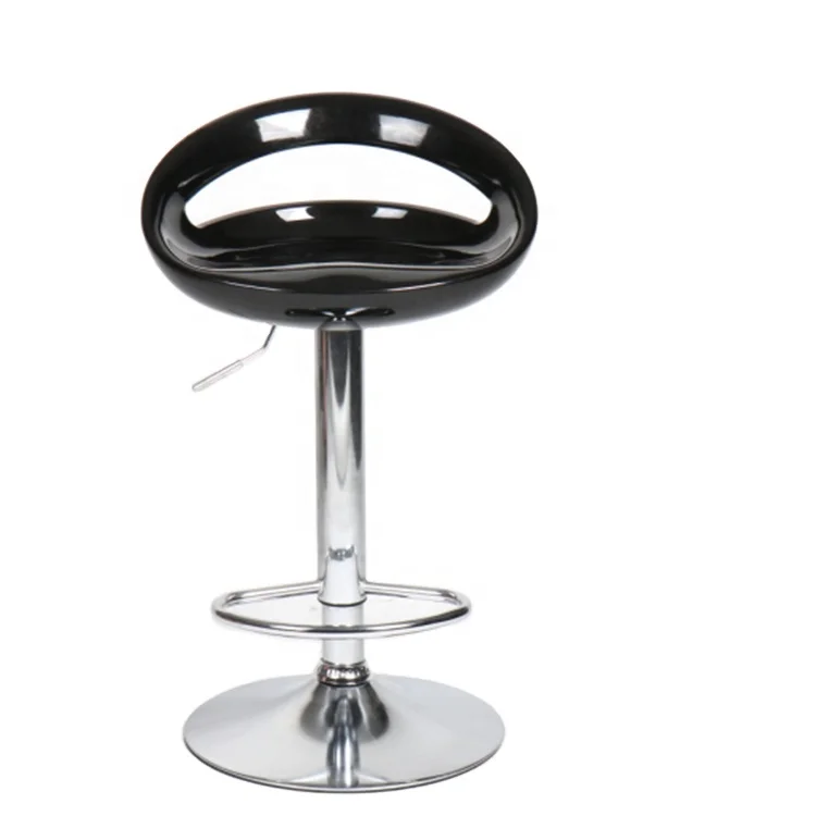 Modern Design Direct Factory Swivel Bar Chair Adjustable High Bar Stool With Seat Hollowed Out For Club For Restaurant