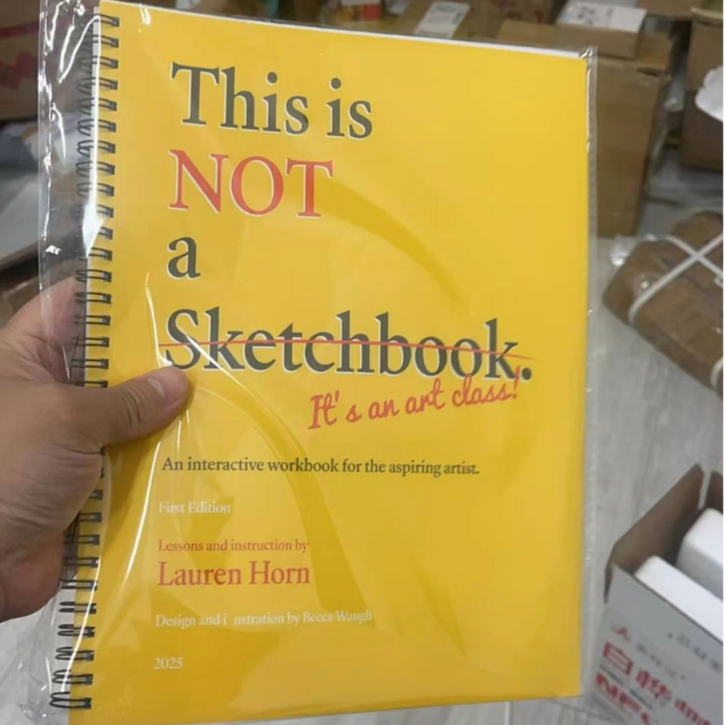 'This Is Not a Sketchbook' - Cross-Border Bestseller Interactive Drawing & Coloring Book for Adults & Kids, A4 English Edition