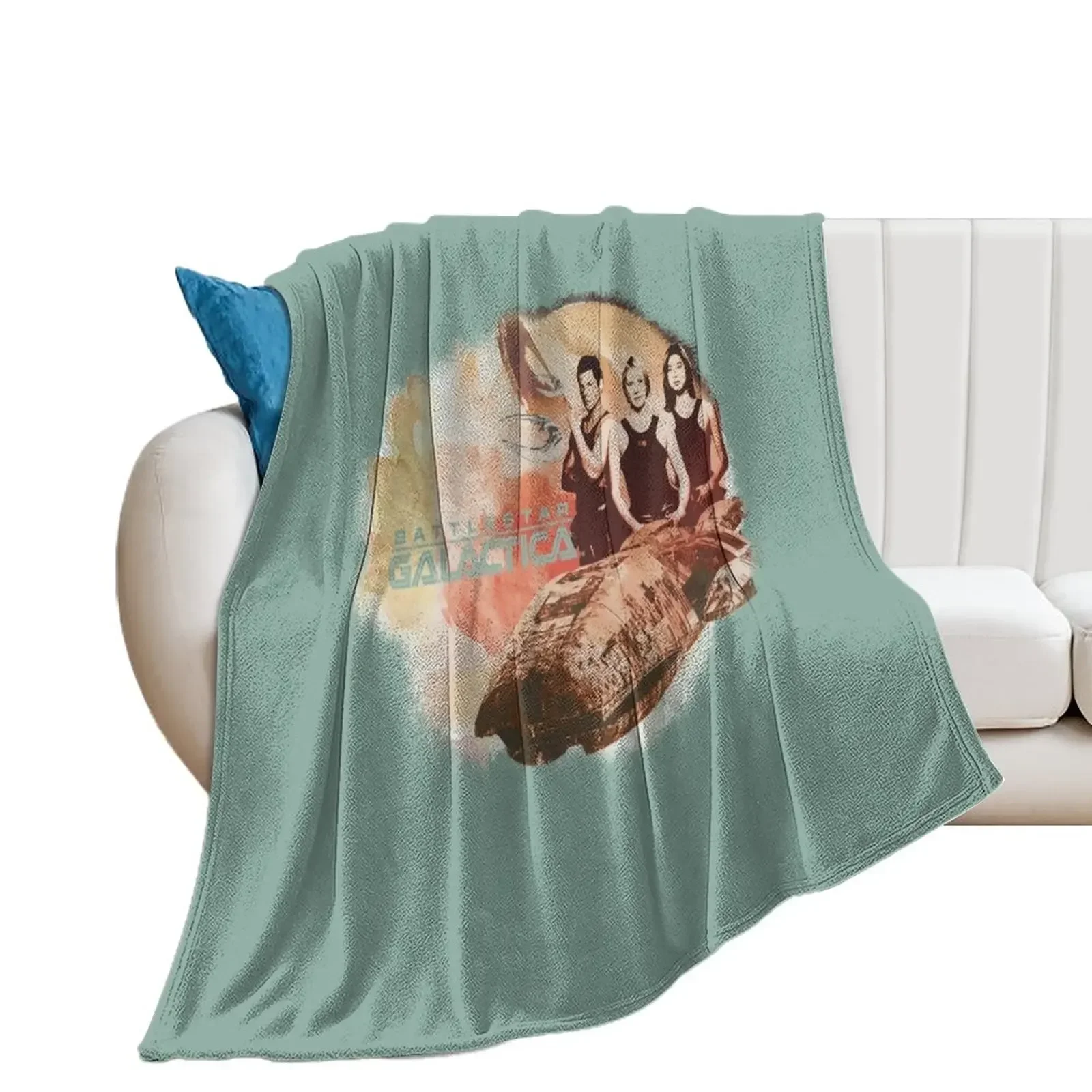 BSG200_Battlestar Galactica Galactica Pilots Throw Blanket Blankets Sofas Of Decoration Fashion Sofas Furrys Beautifuls Blankets