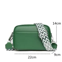 High Quality Genuine Leather Women Crossbody Shoulder Bags 2023 Luxury Solid color Cow Leather Handbag Female Messenger Tote Sac - Image 4