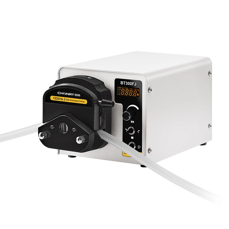 CHONRY BT300FJ  Series Peristaltic Pump  Medium Flow, Digital Display, Foot Switch & Analog Control for Versatile Applications