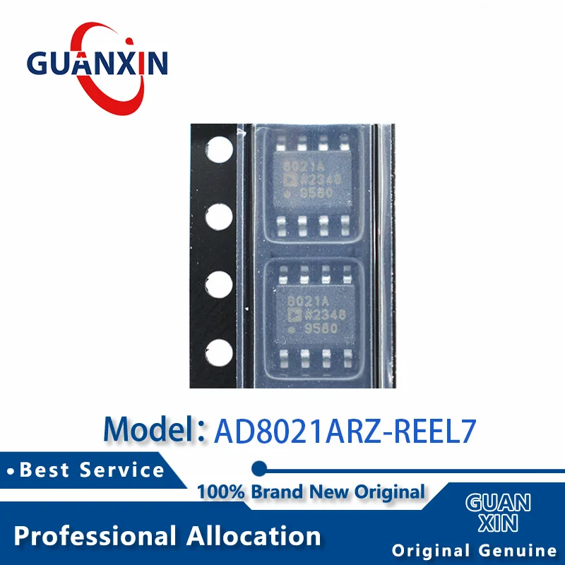 

100% New electronics AD8021ARZ-REEL7 AD8021ARZ-REEL AD8021ARZ SOIC-8 Marking 8021A AD8021