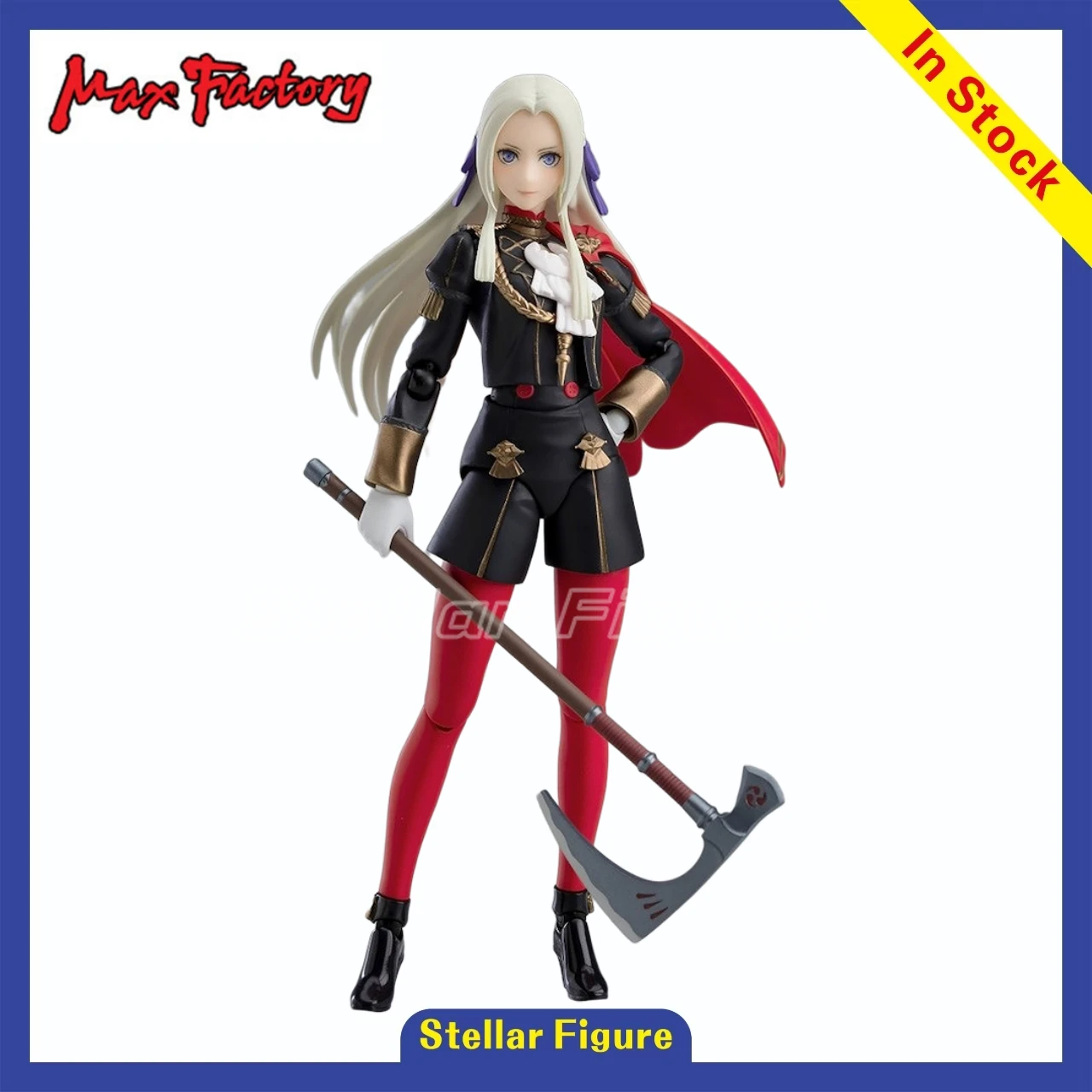 【SF】En stock Max Factory GSC Figma461 Fire Emblem ThreeHouses Edelgard Von Hresvelg Figuras Coleccionables Modelo de Regalo
